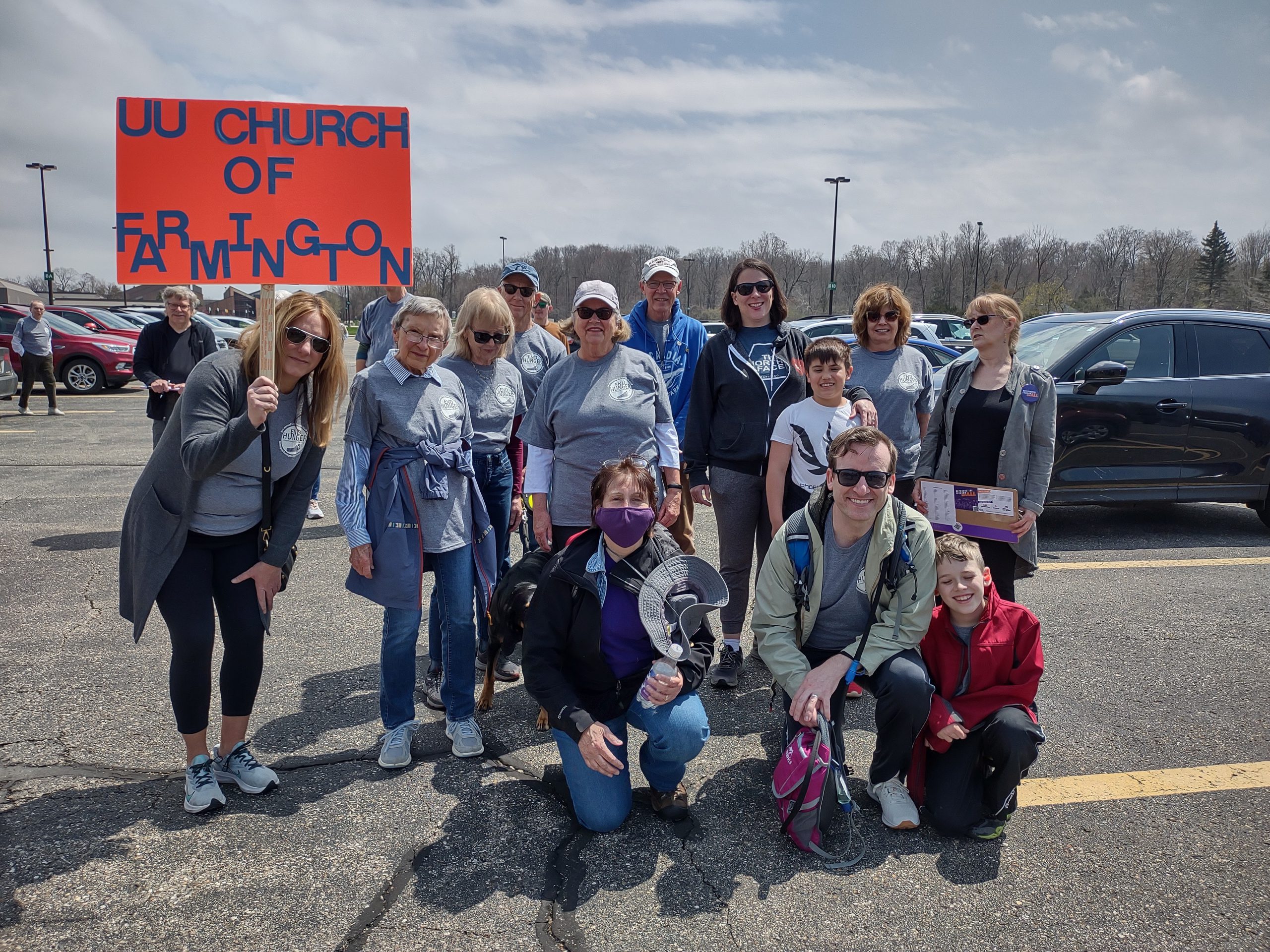 Participating in CROP Hunger Walk