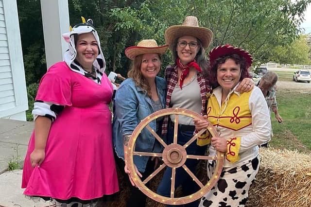 Members celebrate "Once Upon a Time in the Old West"